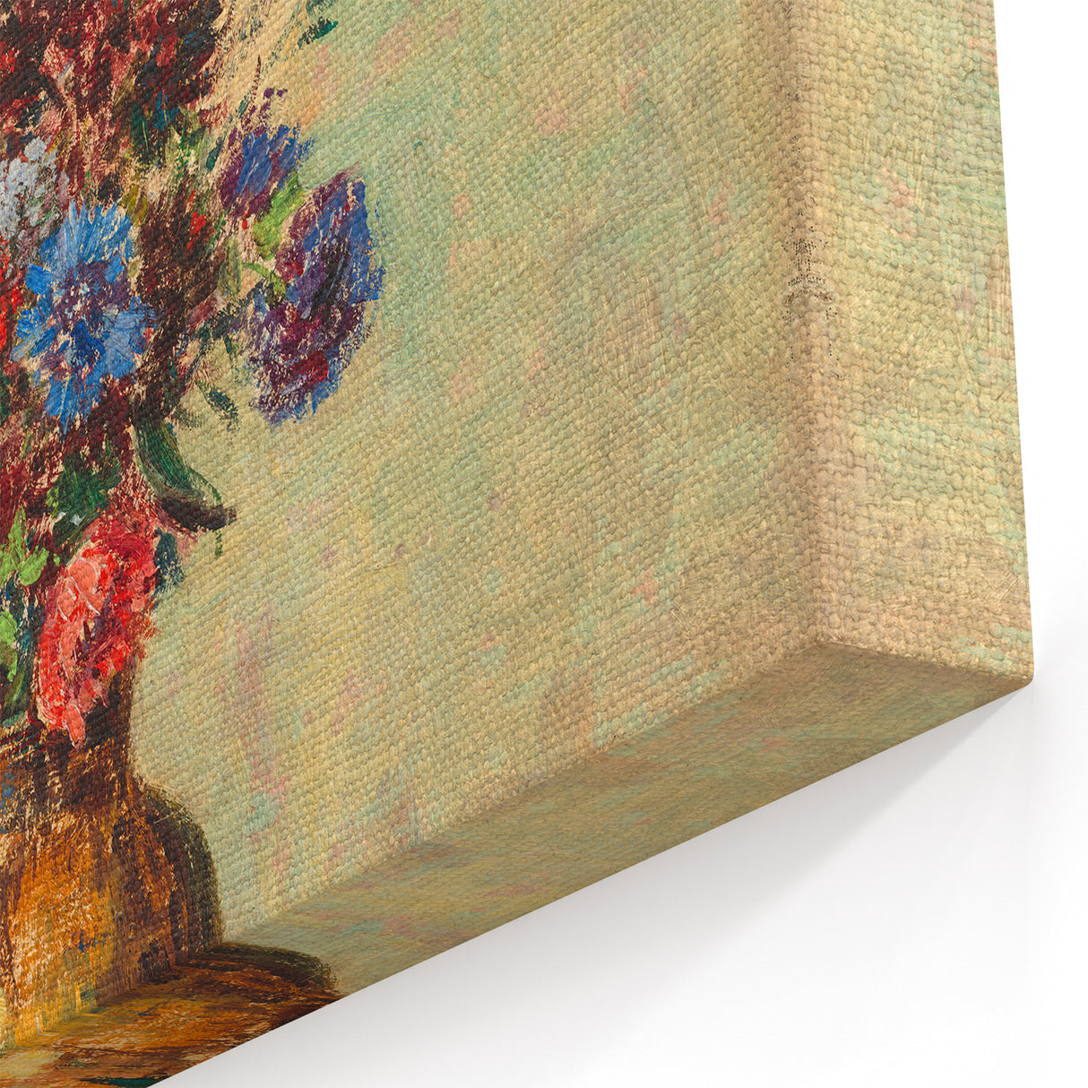 Modern Wall Art: Odilon Redon’s Vibrant Flowers in a Vase