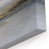 Contemporary Landscape Print - Misty Horizon Abstract Canvas Art