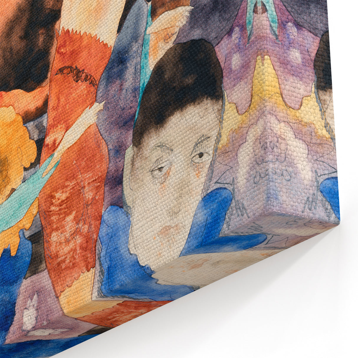 Modern Wall Art: Charles Demuth’s The Masque of the Red Death in Vibrant Colors