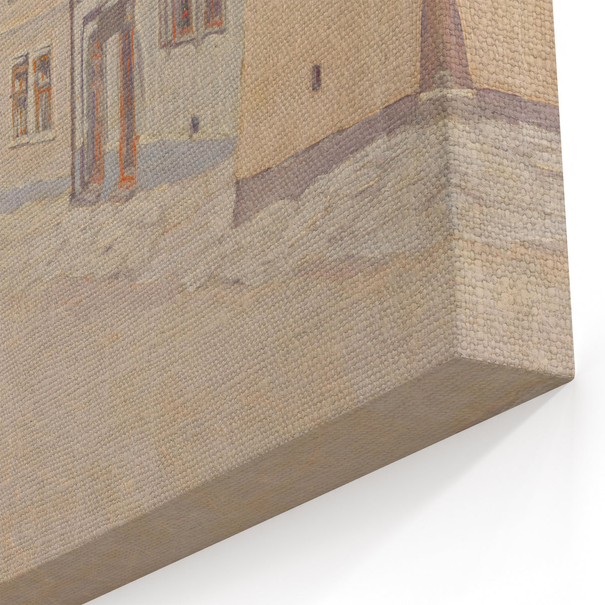 Modern Wall Art - Historic Levoča Street Scene - Contemporary Decor