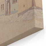 Modern Wall Art - Historic Levoča Street Scene - Contemporary Decor