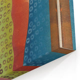 Modern Wall Art of Abstract Figures - Bold Contemporary Colorful Art Print