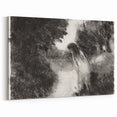 Mystical Impressionism Wall Art - A Bather by Camille Pissarro