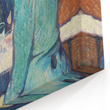 A Corner of the Moulin de la Galette - Parisian Scene by Toulouse-Lautrec