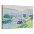 Amberley Valley - Bright Pointillist Landscape by Alfred William Finch