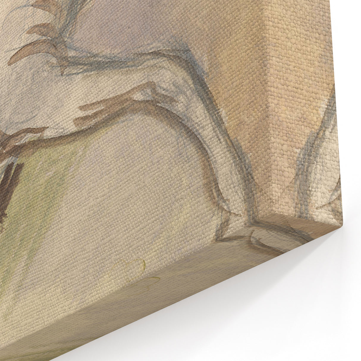Modern Wall Art - Dynamic Horse Sketch - Abstract Contemporary Art Print