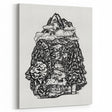 Modern Wall Art - Black & White Mountain Landscape - Contemporary Print