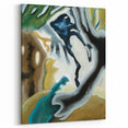Modern Wall Art - Abstract Barnyard Fantasy - Contemporary Art Print