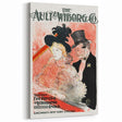 Vintage Wall Art - Elegant Concert Scene Advertisement - Art Print