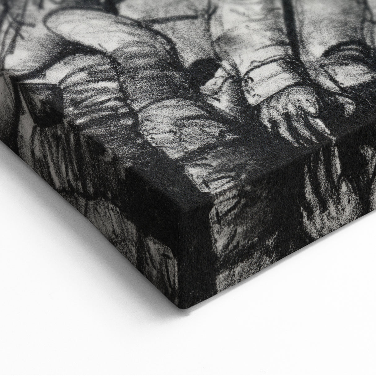 Modern Wall Art - Dramatic War Scene Illustration - Historical Art Print
