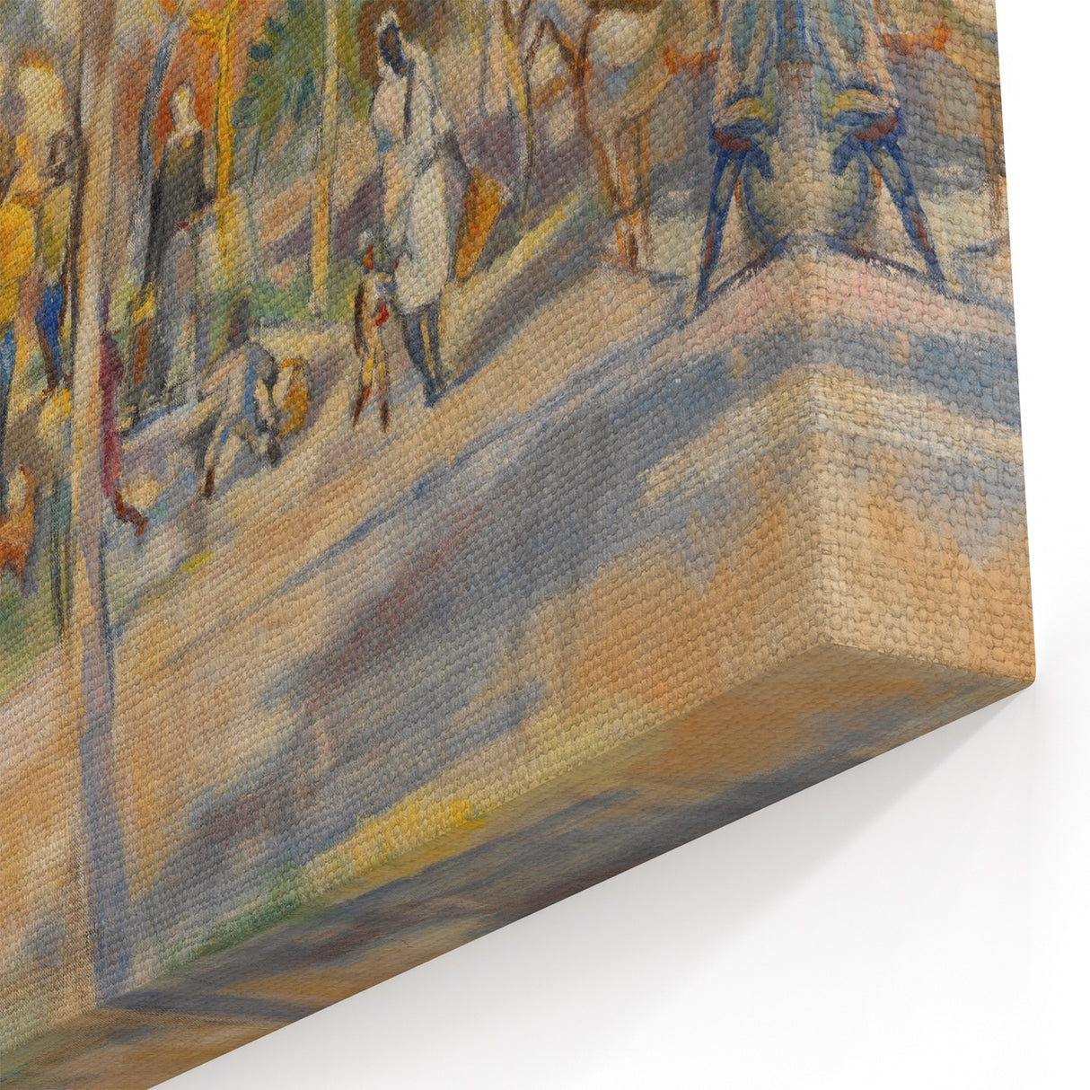 Southern Landscape Modern Wall Art - Vibrant Contemporary Decor Piece