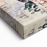 Venetian Serenity: Modern Wall Art - Abstract Waterfront Scene