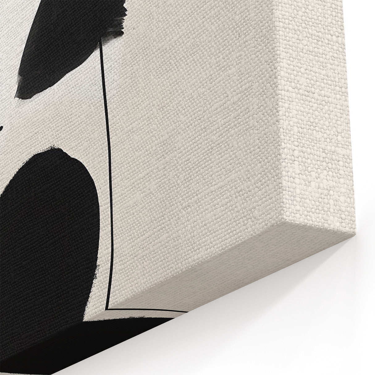 Monochrome Geometric Art - Modern Minimalist Abstract Wall Design
