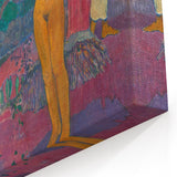 Bold Tribal Scene - Modern Wall Art Inspired by Polynesian Landscape