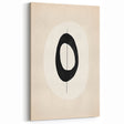 Modern Minimalist Geometric Art - Black and White Abstract Illustration