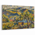 Impressionist Landscape - Modern Wall Art of Rolling Hills and Trees