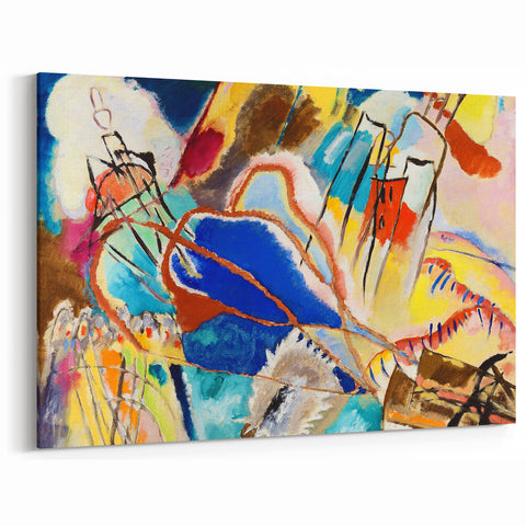 Abstract Expressionist Art - Modern Wall Art with Vibrant Colors