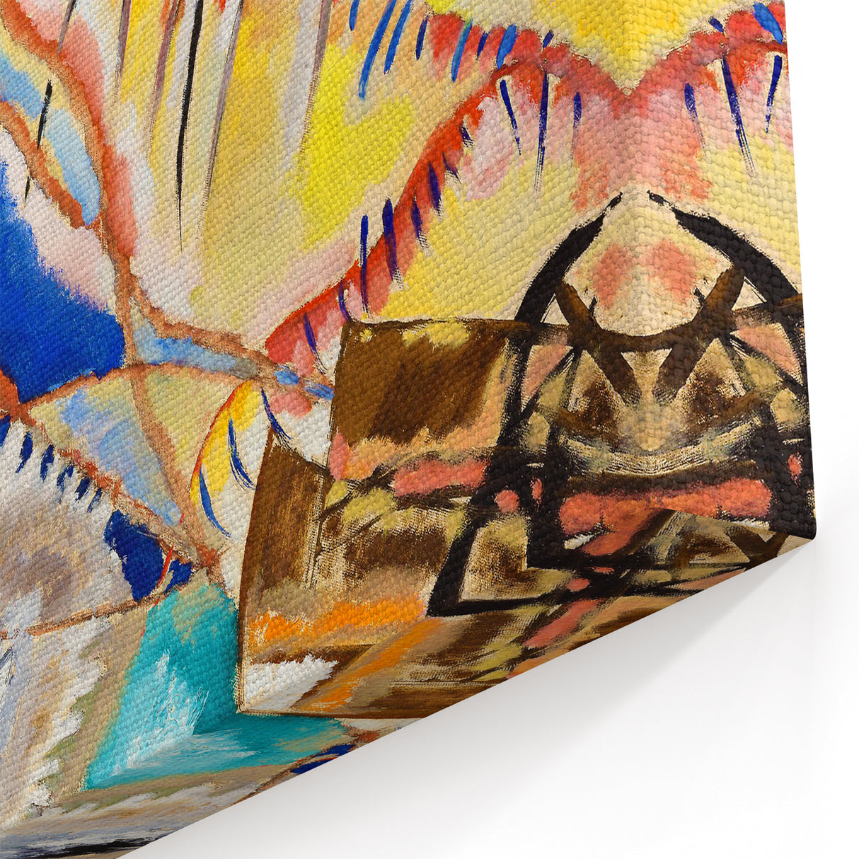 Abstract Expressionist Art - Modern Wall Art with Vibrant Colors