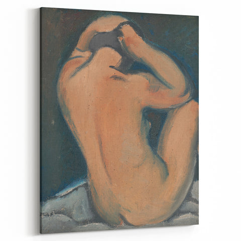 Elegant Nude Study - Modern Wall Art of Figurative Expression