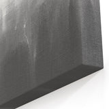Minimalist Gray and White Abstract Art - Subtle Modern Wall Decor