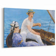 Impressionist Wall Art - Manet's Boating Scene, Elegant Framed Print