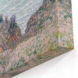 Impressionist Coastal Wall Art - Monet's Cabin by the Sea, Framed Print