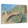 Impressionist Italian Landscape - Monet's Bridge at Dolceacqua Print