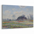 Claude Monet's Tulip Fields at Sassenheim - Impressionist Landscape Art