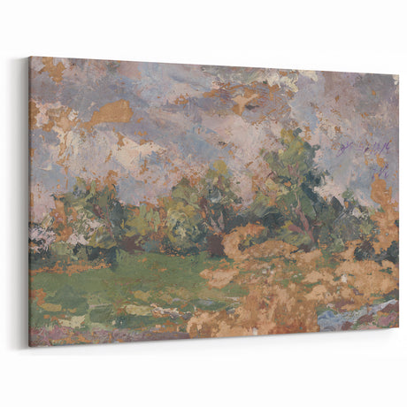 Lajos Csordák's Country - Rustic Landscape Art Print for Modern Decor