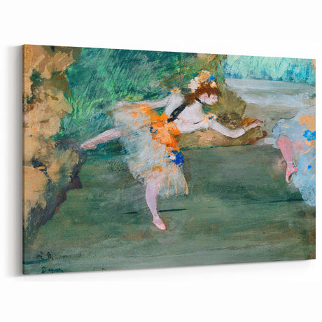 Edgar Degas' Dancer Onstage - Impressionist Ballet Art Print for Decor