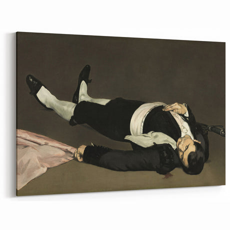 Édouard Manet's Dead Toreador - Realist Art Print of Spanish Matador