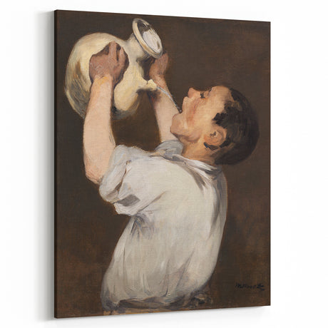 Édouard Manet's Boy with Pitcher - Classic Impressionist Portrait Art