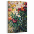 Impressionist Garden Floral Art - Chrysanthemums by Gustave Caillebotte