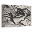 Abstract Animal Forms - Expressive Modern Wall Art in Monochrome