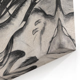 Abstract Animal Forms - Expressive Modern Wall Art in Monochrome
