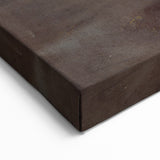 Moody Lakeside Landscape - Serene Modern Wall Art in Earth Tones
