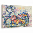 Vibrant Still Life with Jug - Modern Wall Art in Playful Colors