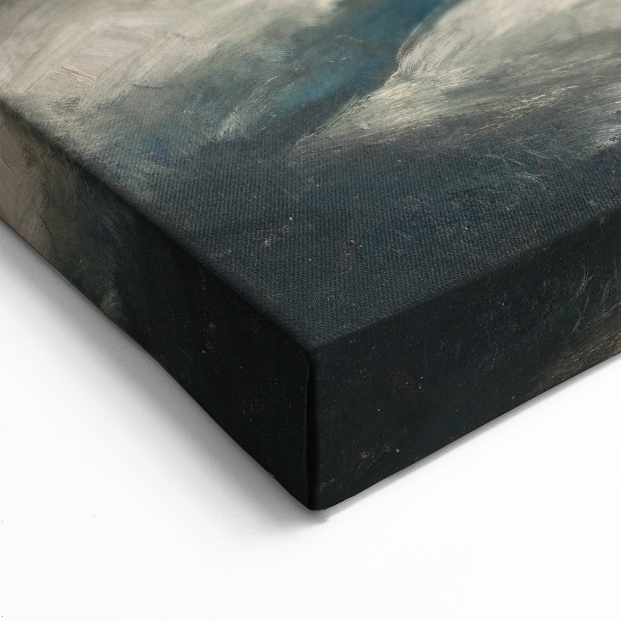 Rustic Cottages - Moody Modern Wall Art in Earthy, Dark Tones