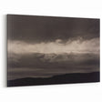 Monochrome Cloudscape - Moody Modern Wall Art in Black and White