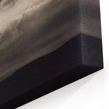 Monochrome Cloudscape - Moody Modern Wall Art in Black and White