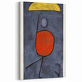 Modern Wall Art - Abstract Figure with Umbrella | Minimalist Decor