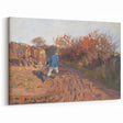 Realism Art Print of a Plowman at Work - Classic Rural Scene