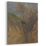 Realist Landscape Art: Ladislav Mednyánszky's Ditch Landscape Print