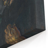 Realism Art Prints - Tramps by Konštantín Bauer Dark Expressive Portrait
