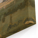 Realism Art Prints - View of Rome from Monte Pincio Landscape Canvas