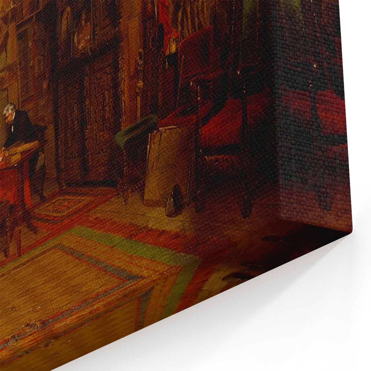 Realism Art Prints - An Artist's Studio by John Ferguson Weir Canvas Art