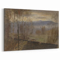 Impressionist Landscape Wall Art - Early Evening River by Mednyánszky