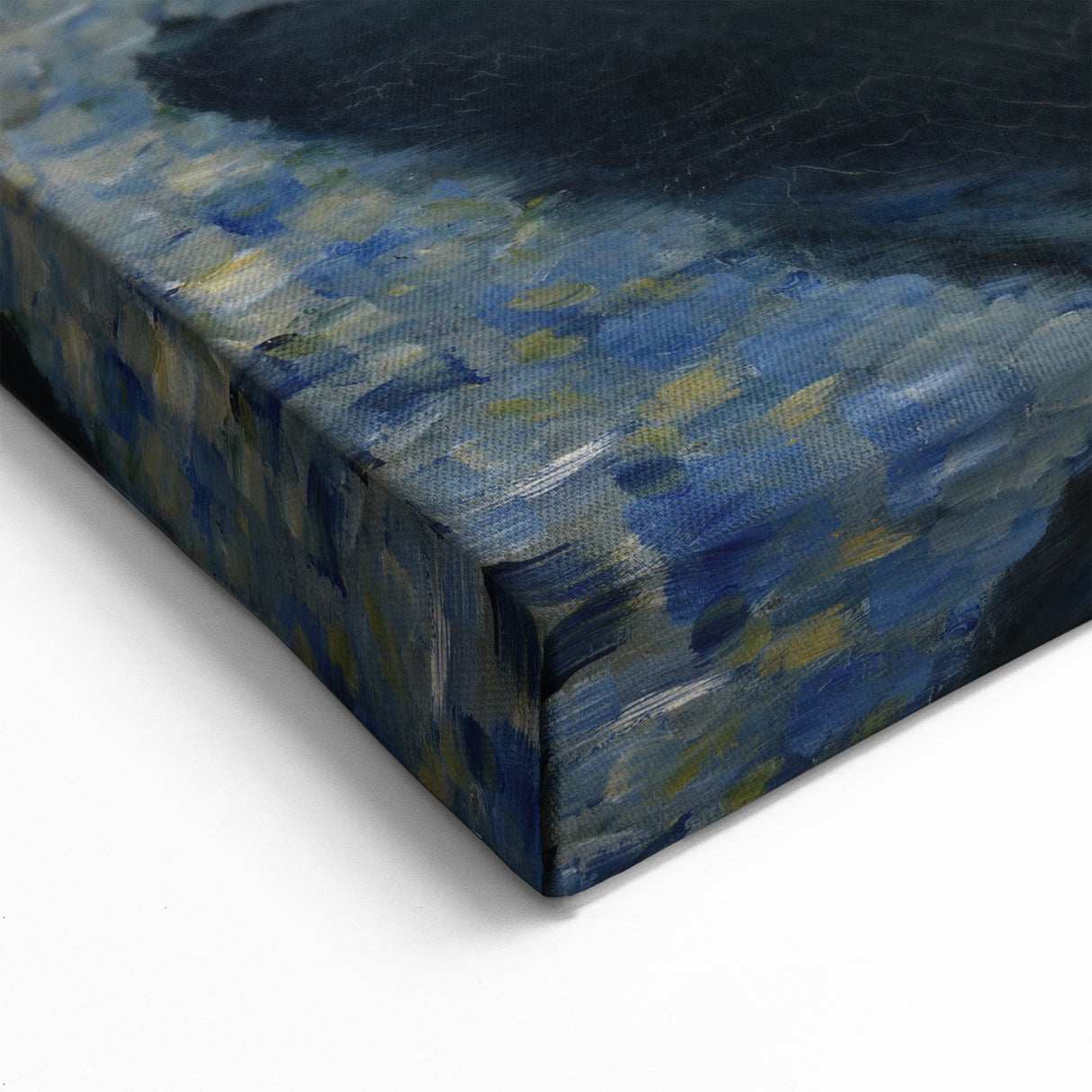 Impressionist Wall Art - Claude Monet Painting in His Studio by Manet