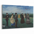 Impressionist Wall Art - The Croquet Game by Edouard Manet Print