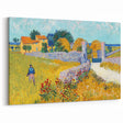 Impressionist Landscape - Farmhouse in Provence by Vincent van Gogh Print